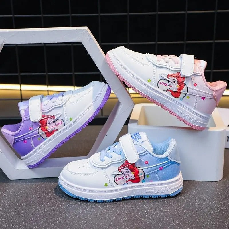 Prinses Ariel leren sneakers