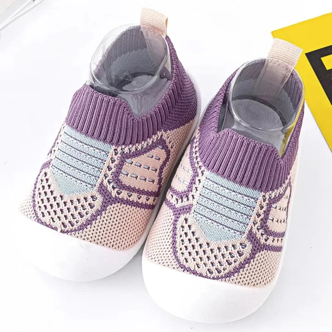 SnugPaws – Kinder Slip-On Socken Schuhe ab 1 Jahr | Flexibler Indoor-Komfort