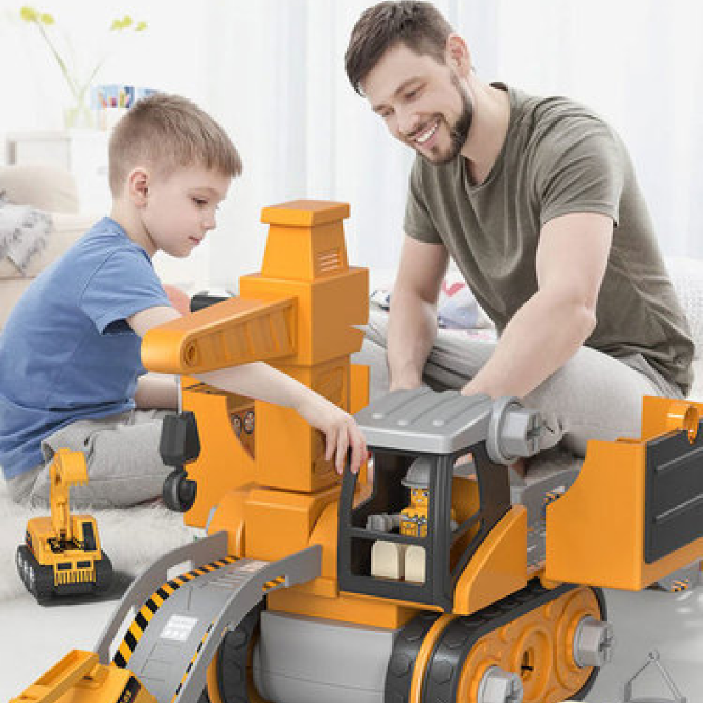 LittleBuilder - Lkw-Bagger-Kran Bauwesen