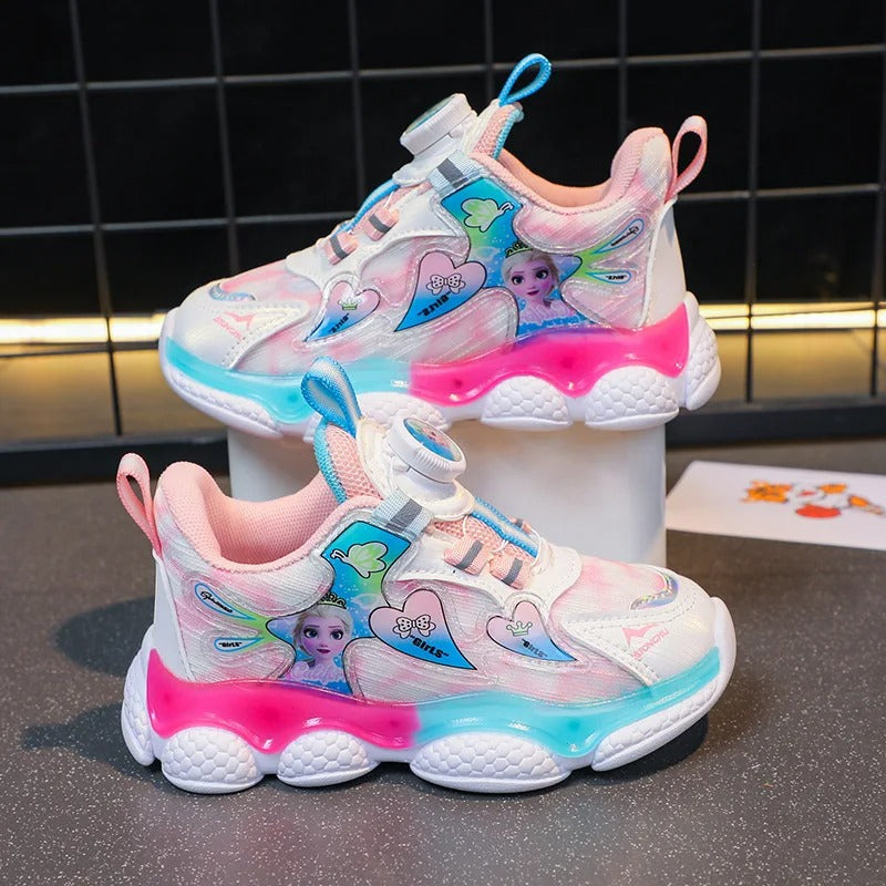 Prinses Elsa Draaiknop Sport Sneakers