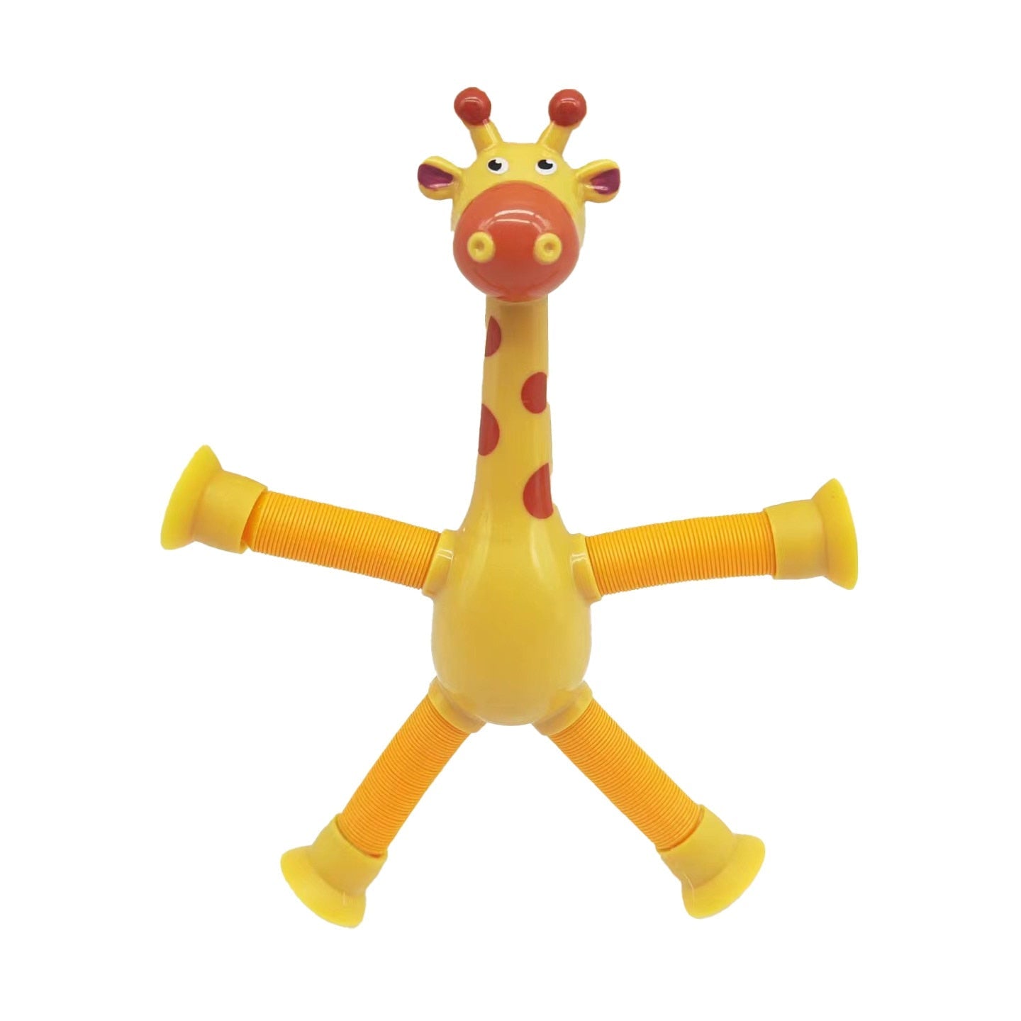StretchyGiraffes -  Teleskop-Saugnapf Giraffe Spielzeug