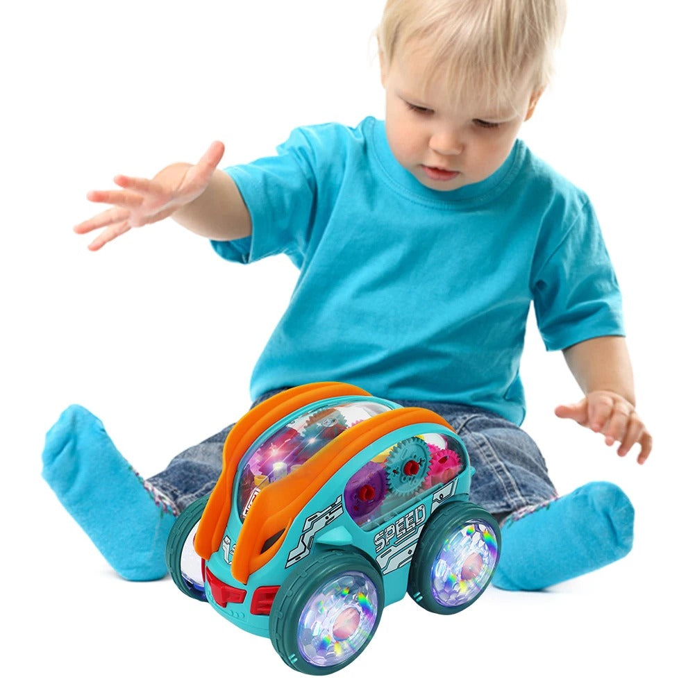 LightWheels - Transparentes leuchtendes Spielzeugauto für Kinder