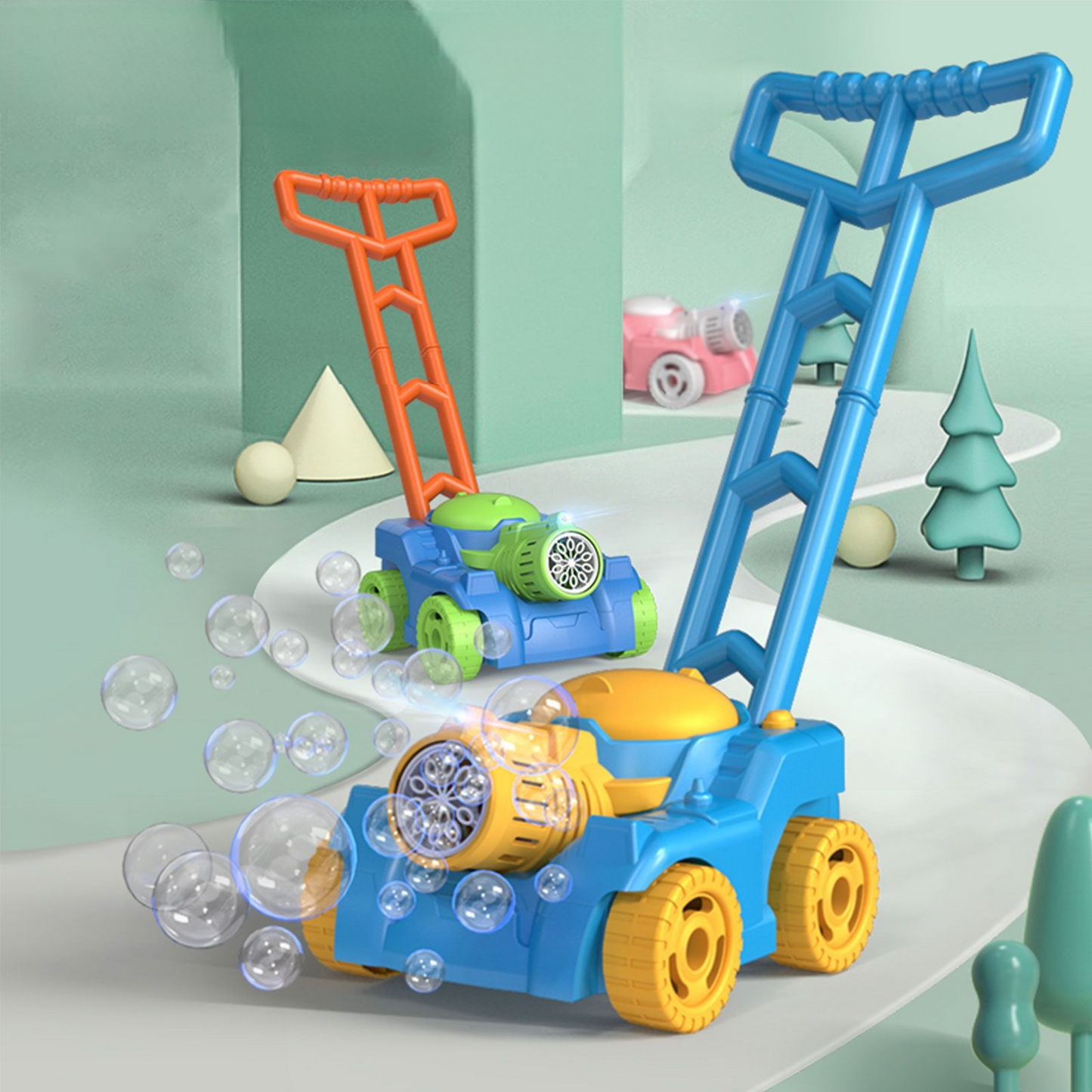MowMagic - Bubble Fun Rasenmäher Spielzeug