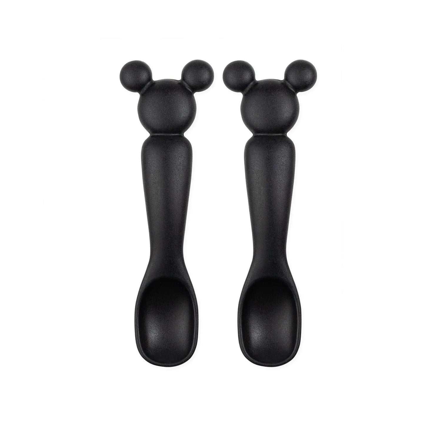 Siliconen lepels: Mickey Mouse (Classic Black)