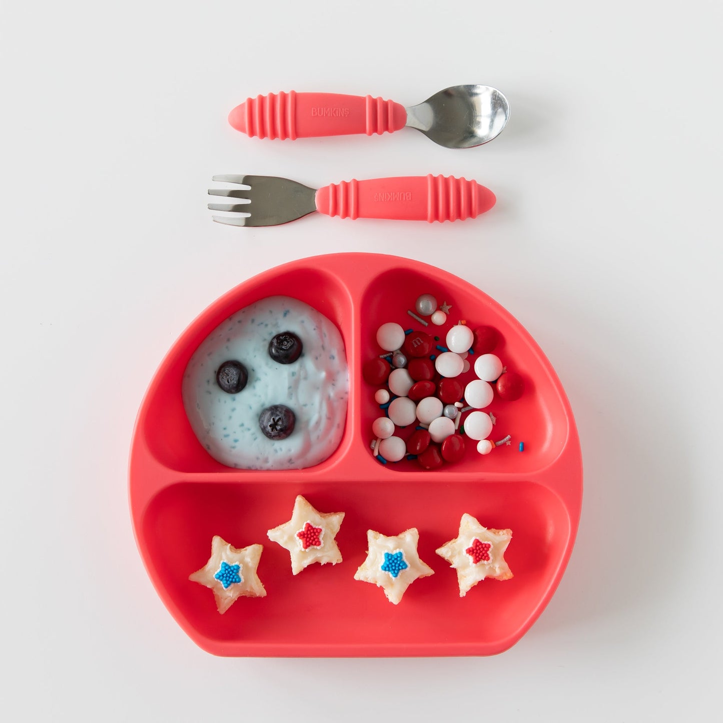 Lepel + Vork: Rood