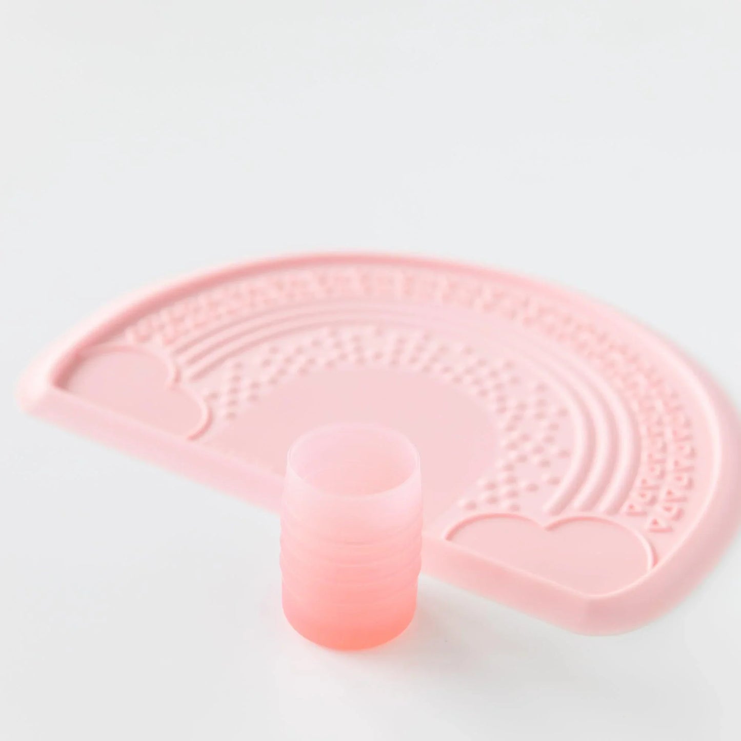 Siliconen startersbeker: roze