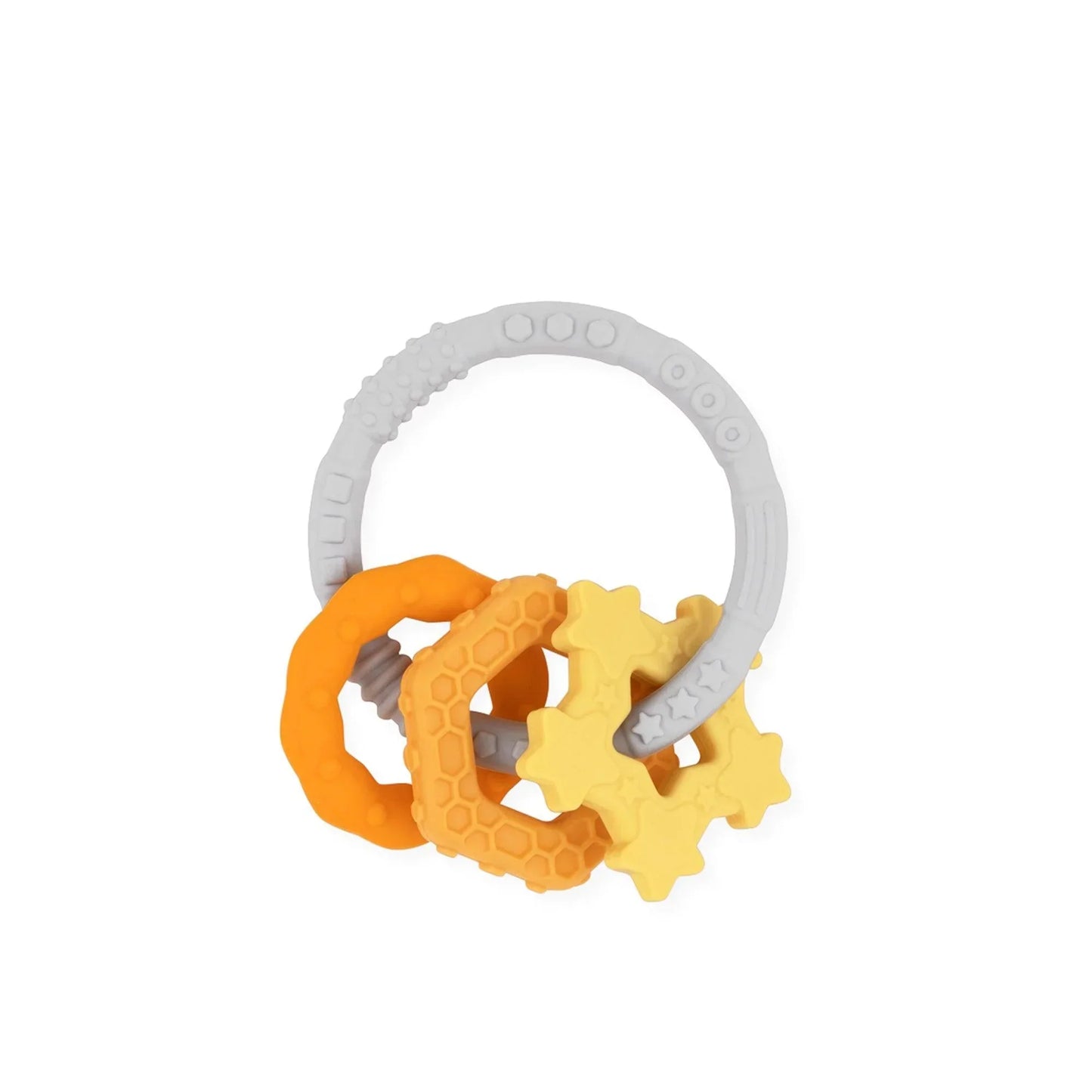 Siliconen bijtringetjes: Oranje