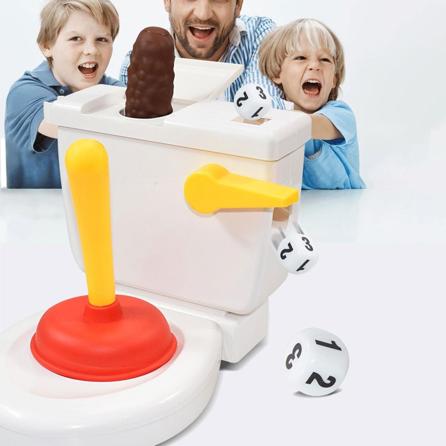 CatchWhirl - Fliegendes Fangspiel mit sich drehender Pupsfigur
