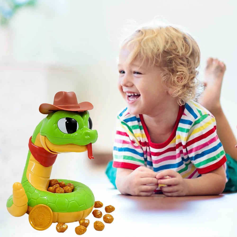 RattleRush - Kinder elektrisches Klapperschlangen-Streichspielzeug