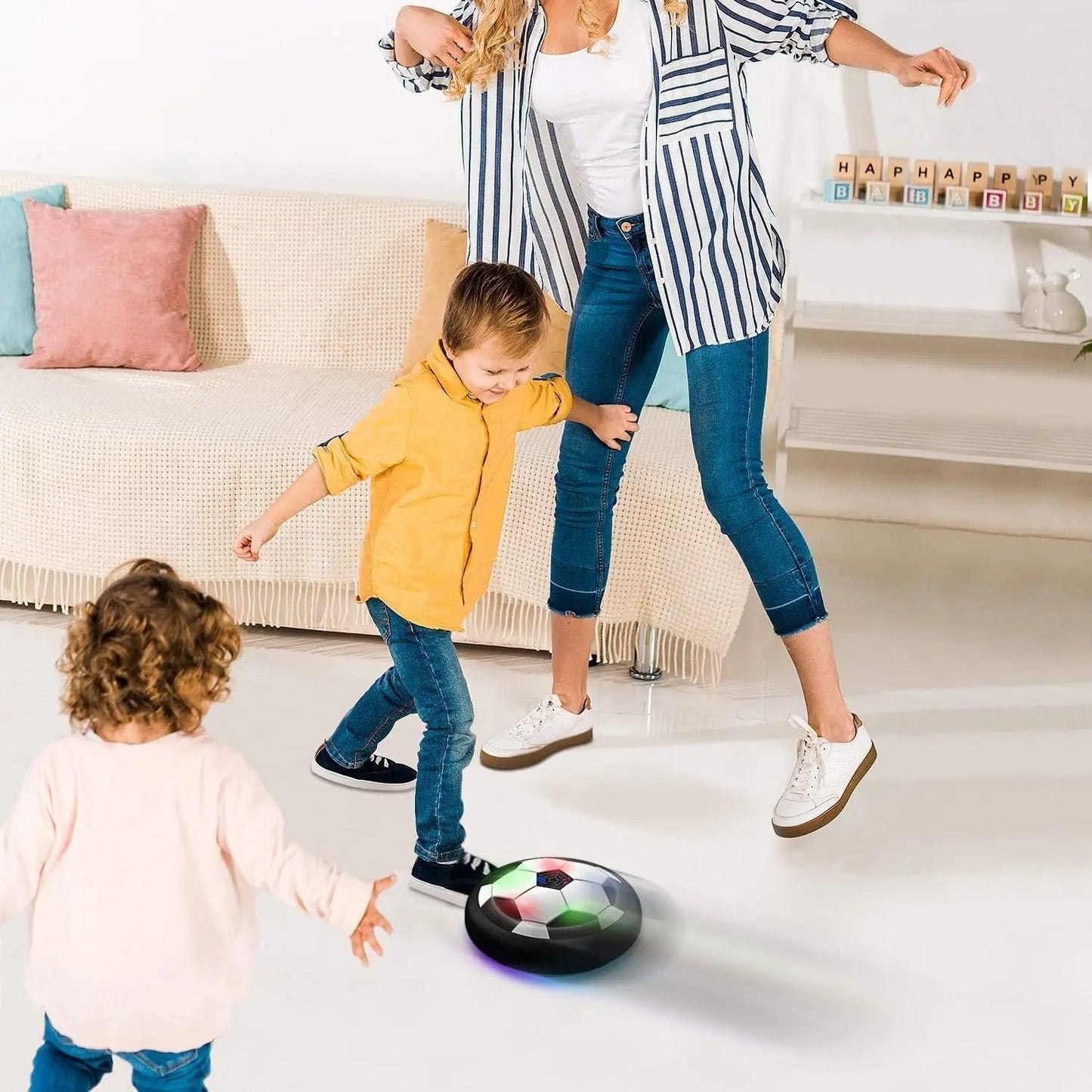 HoverBall - Innovativer schwebender LED-Fußball