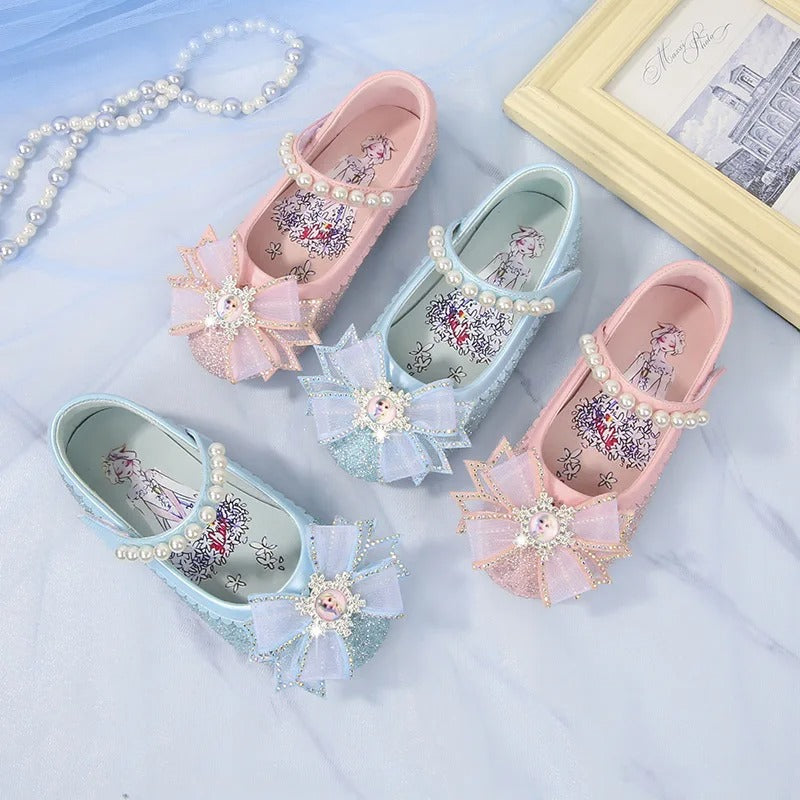 Glanzende Frozen Elsa prinsessenschoenen