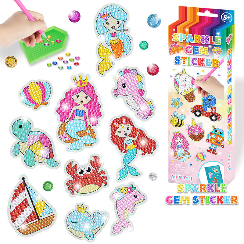 SparkleCraft - DIY Cartoon-Diamant-Malerei für Kinder