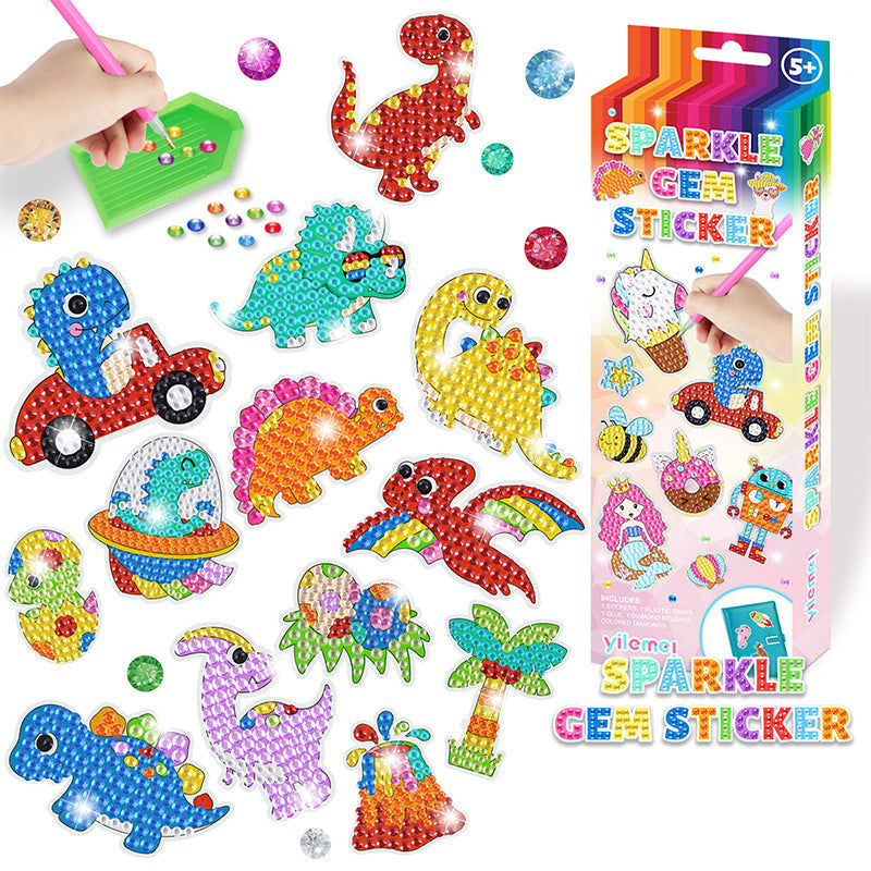 SparkleCraft - DIY Cartoon-Diamant-Malerei für Kinder