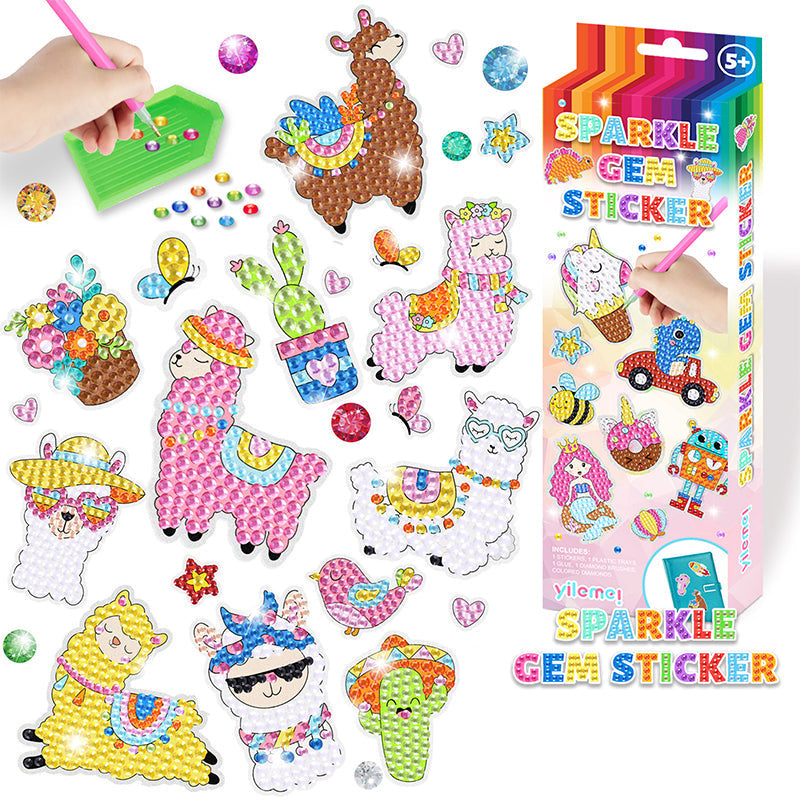 SparkleCraft - DIY Cartoon-Diamant-Malerei für Kinder