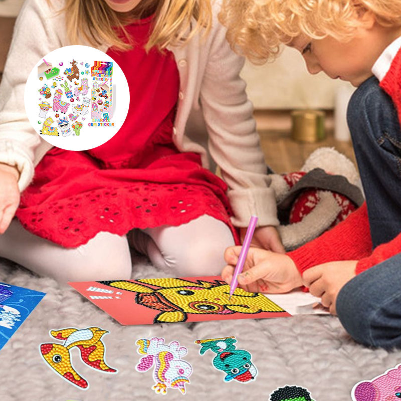 SparkleCraft - DIY Cartoon-Diamant-Malerei für Kinder