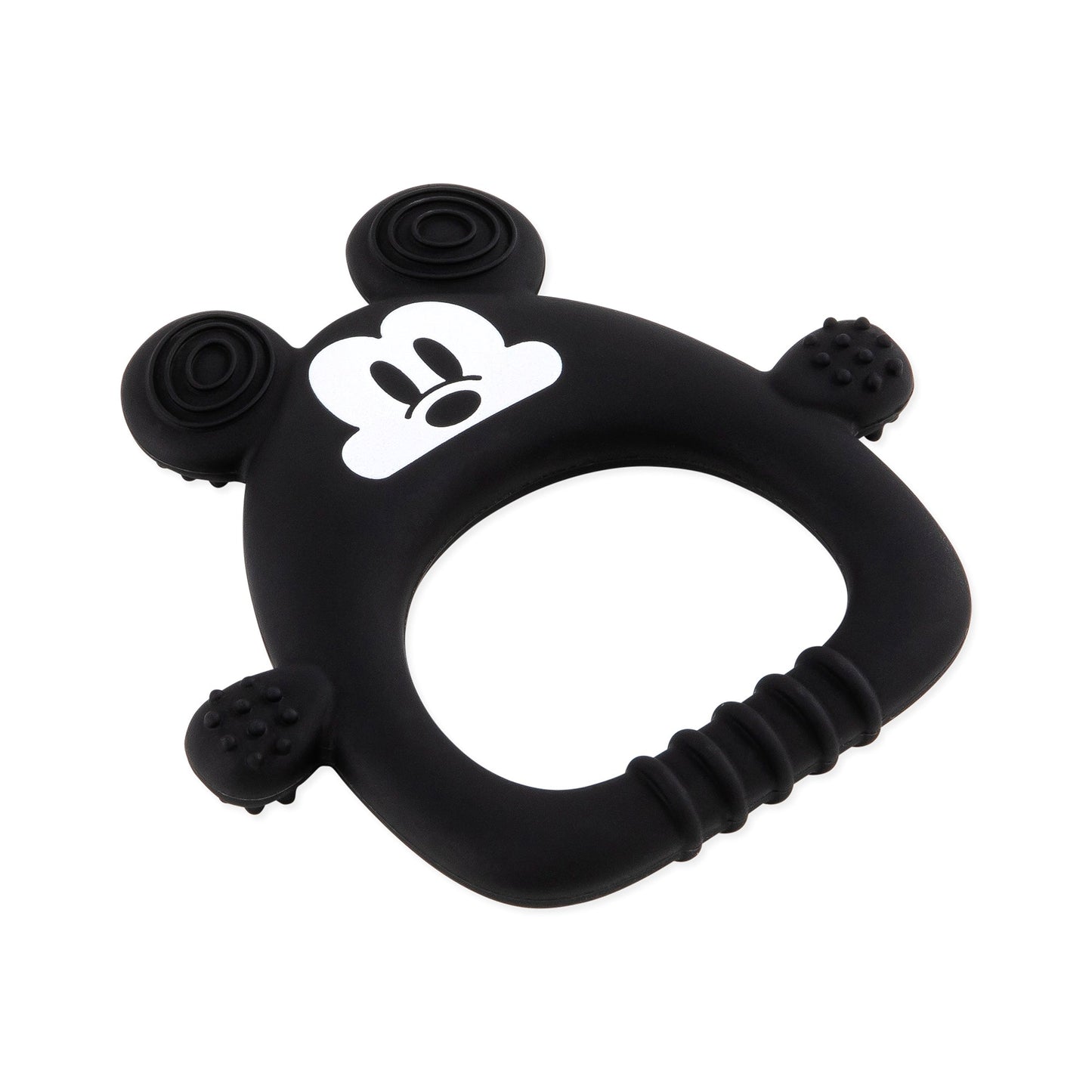 Siliconen platte bijtring: Mickey Mouse