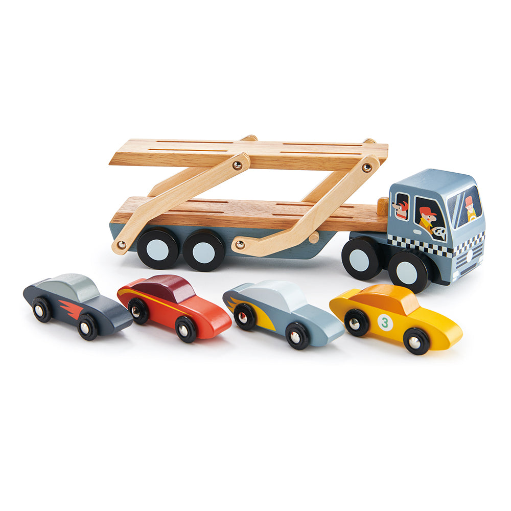 Speelgoed autotransporter