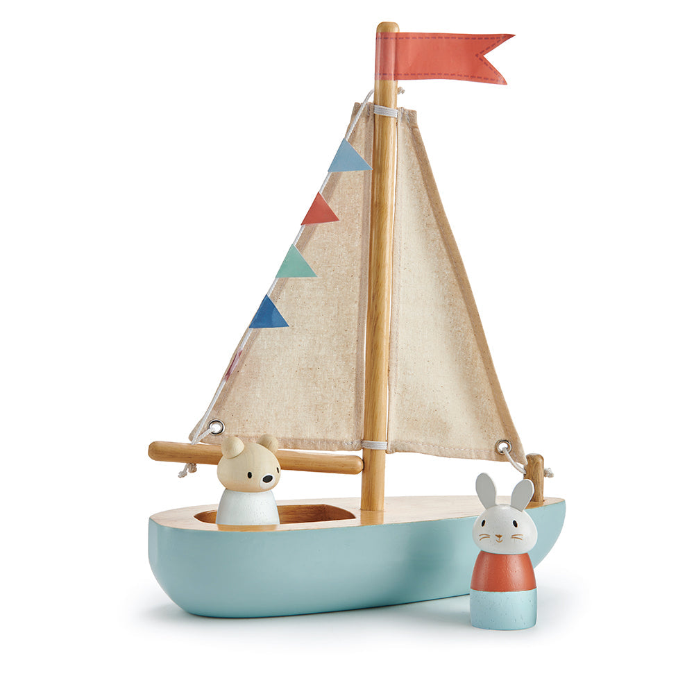 Speelgoed zeilboot