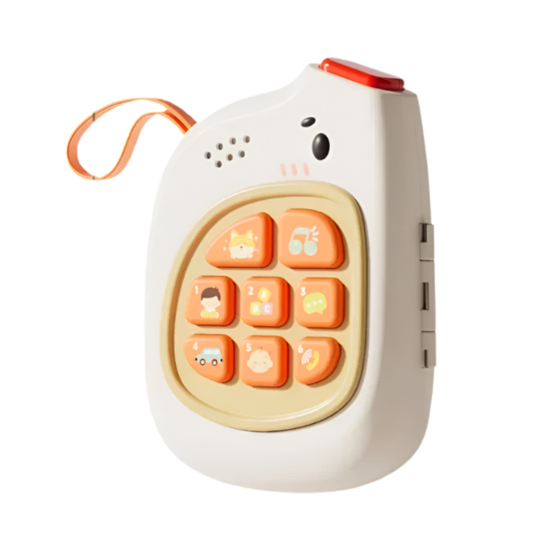 TouchTote - Tragbares Sensorisches Lernbrett für Babys ab 6 Monaten | Texturen, Klänge & Tastsinn