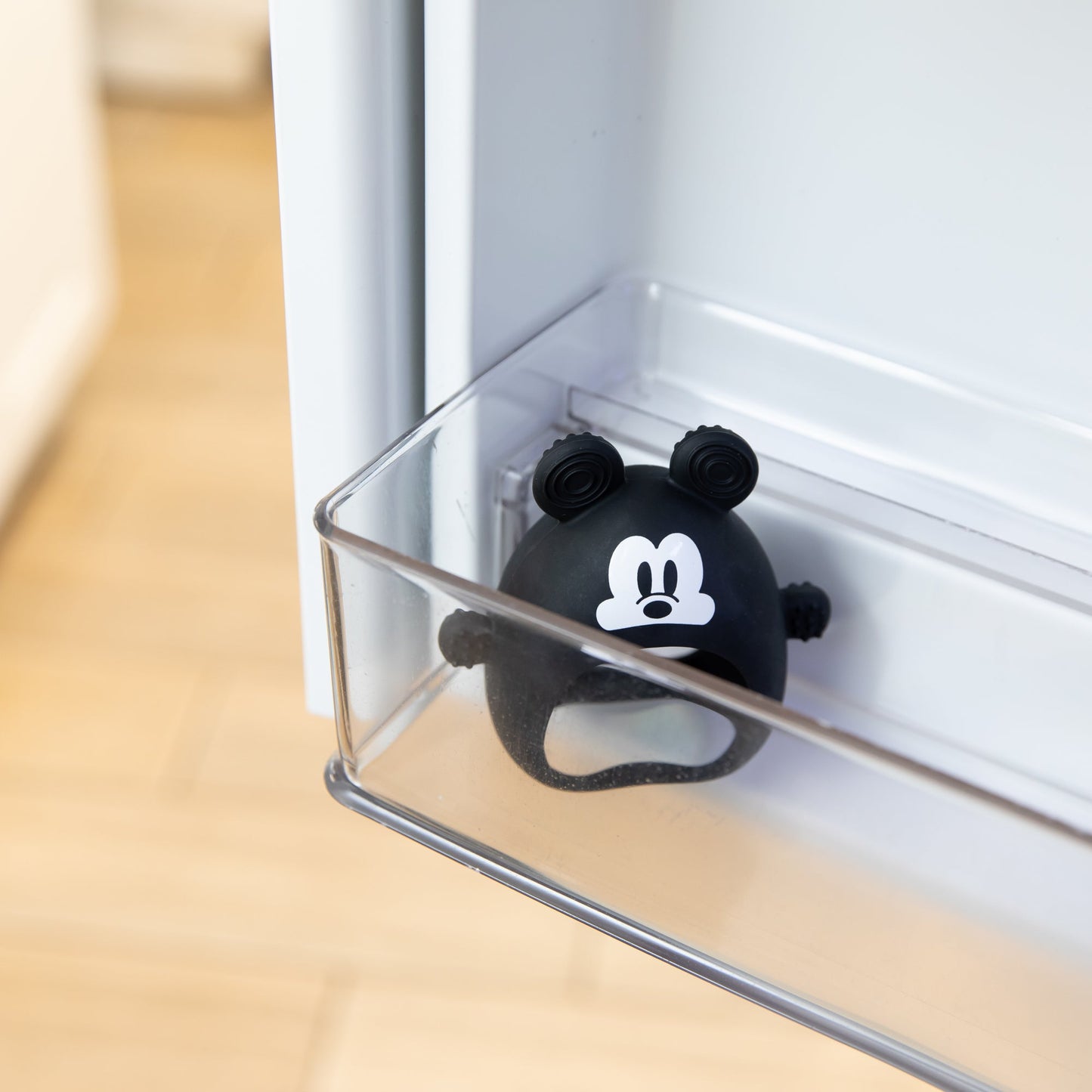 Siliconen bijtring met onuitwisbare handschoen: Mickey Mouse