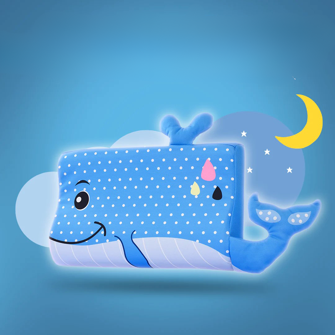 CuddlyPillow - Atmungsaktives Kinderkopfkissen