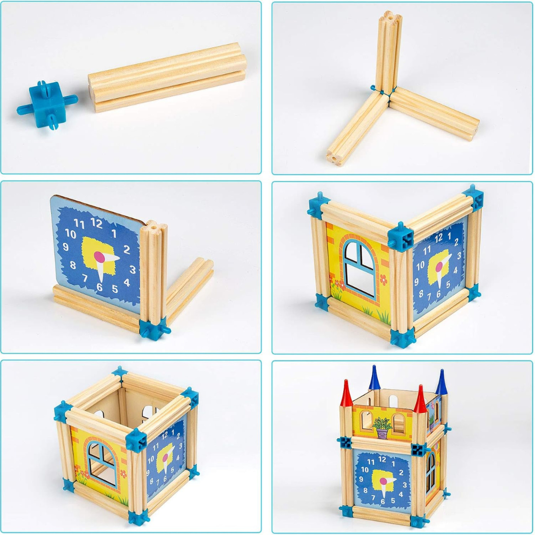 MagicBuild - Kreative Holzbausteine