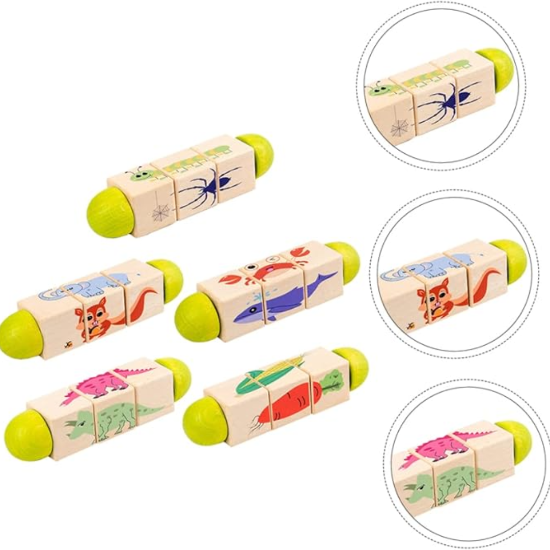 TwistTots - Houten Draai-Puzzelspel