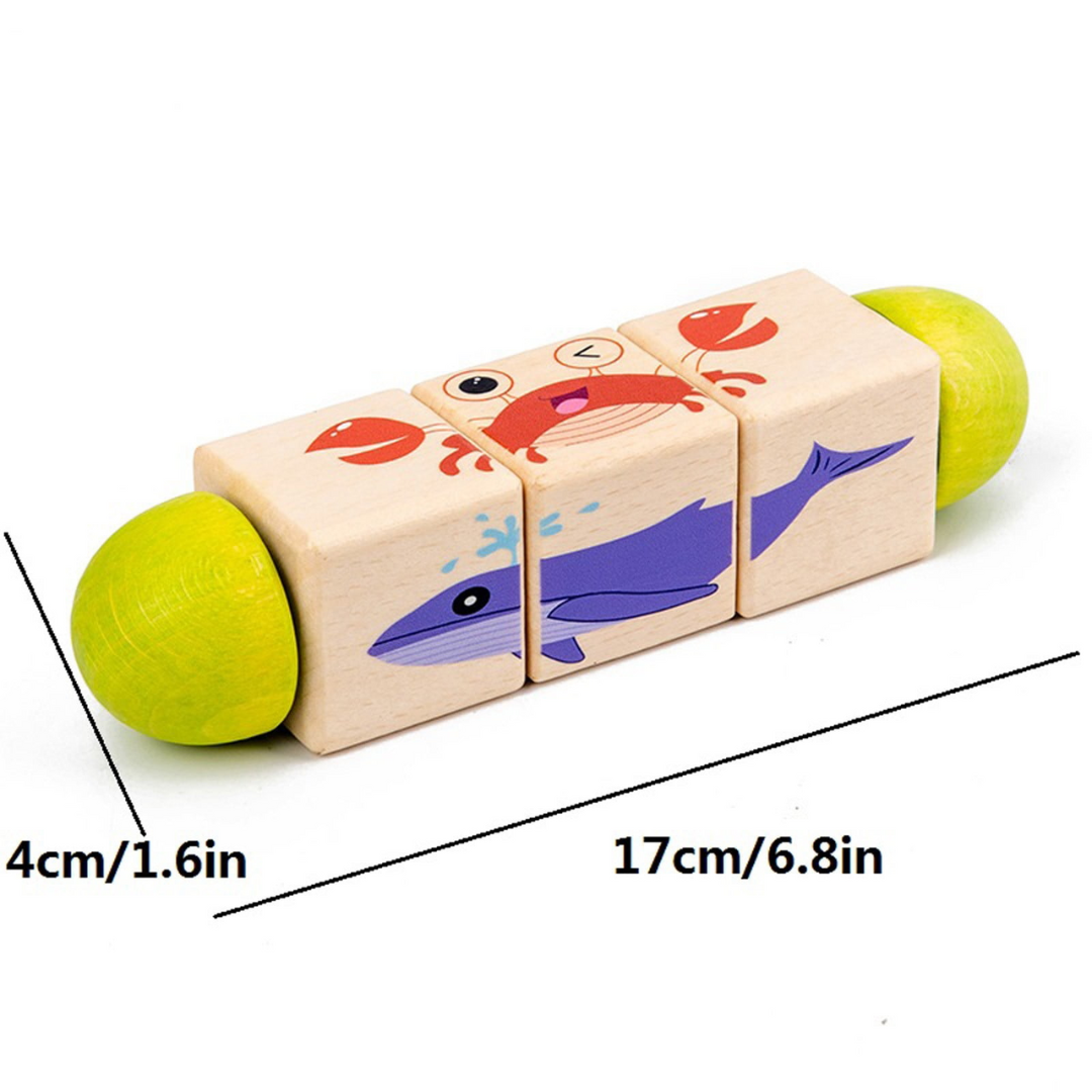 TwistTots - Houten Draai-Puzzelspel