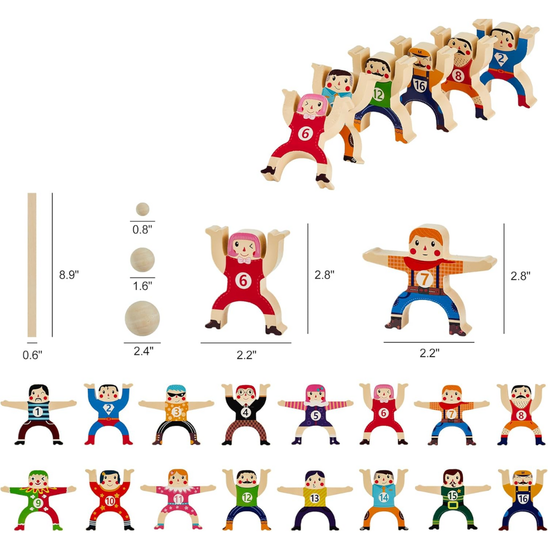 VineVenture - Houten Aap Balans Activiteit