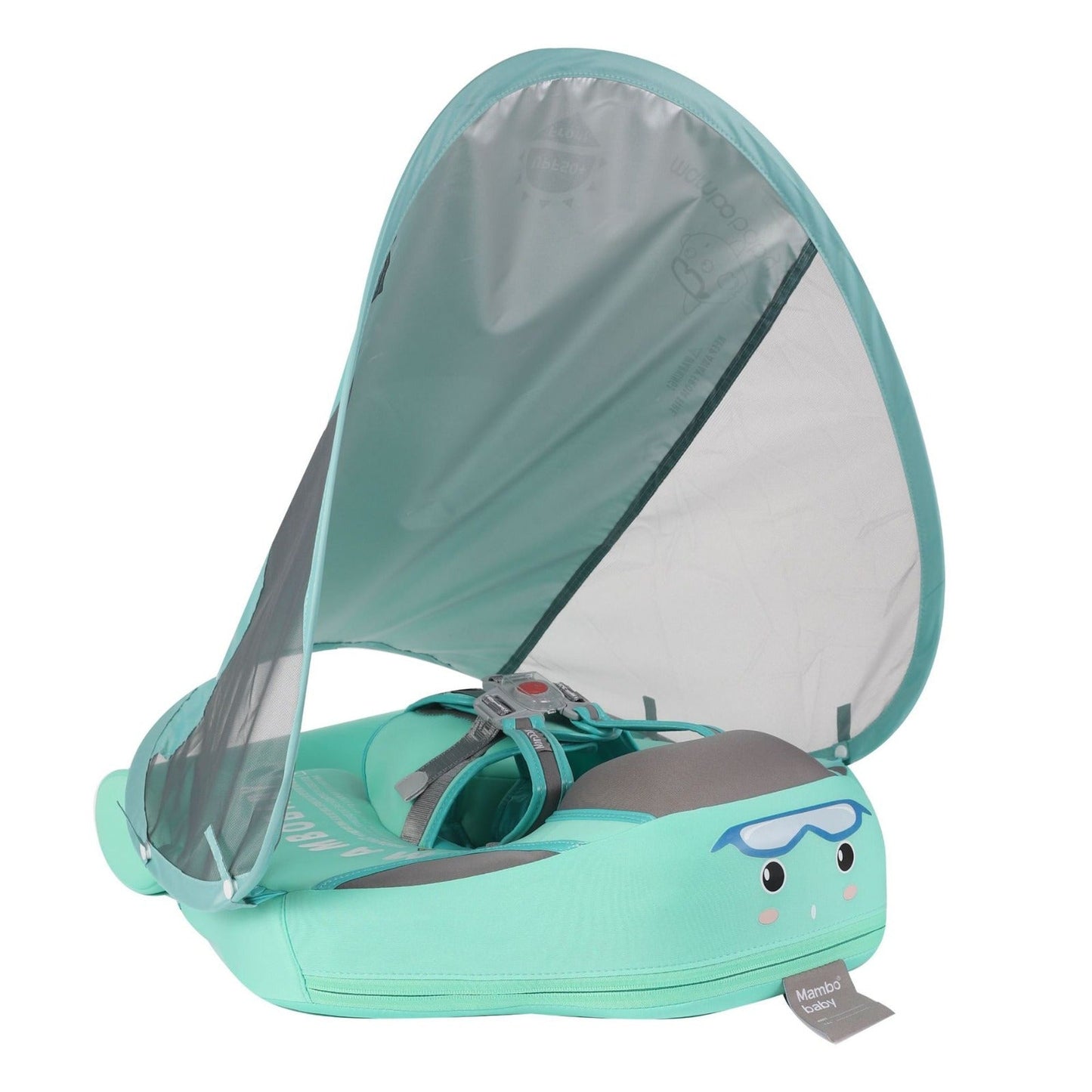 SplashGuard – Nicht-aufblasbarer Schwimmtrainer aus Schaum mit Sonnenschutz – Für Babys von 3–24 Monaten