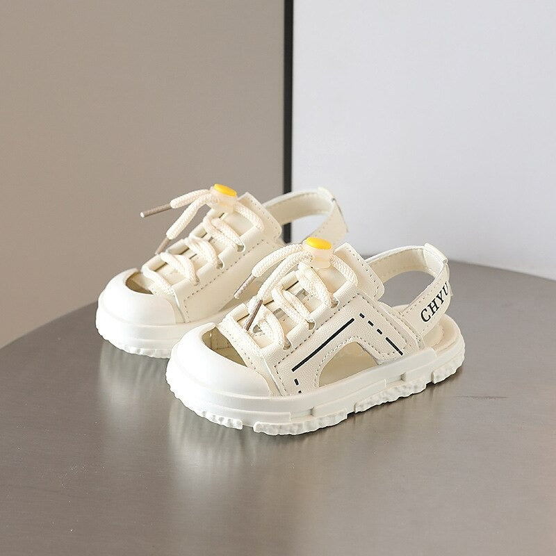 Zomersandalen met teenbescherming voor kinderen