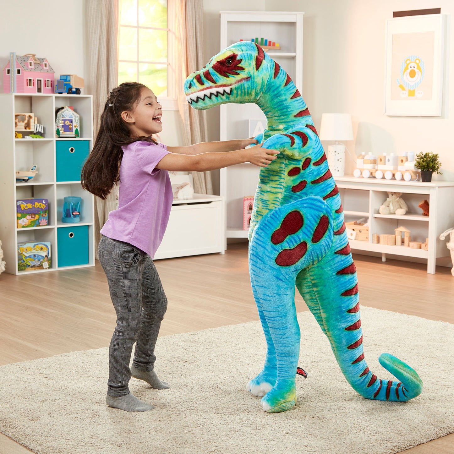 T-Rex Reuzen Levensecht Pluchen Knuffeldier