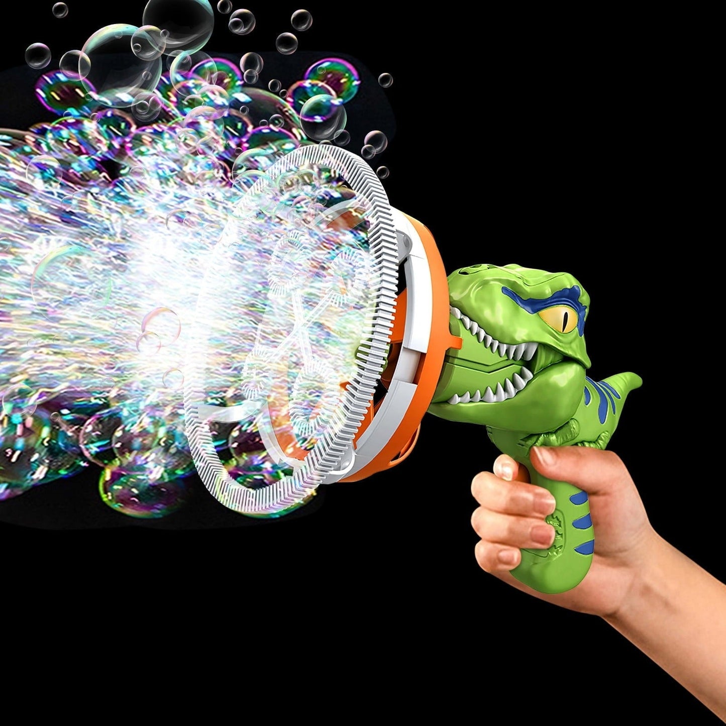 DinoBubble - Dinosaurier-Seifenblasenpistole