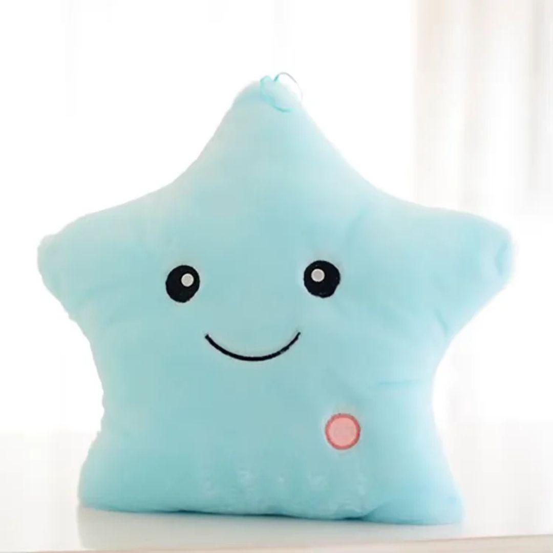 GlowSnug - Sternenkissen mit sanftem Glühen für Kinder ab 3 Jahren