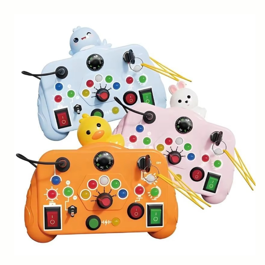 BrightBoard Licht & Sound Schiebespielzeug – Interaktives Spiel – Ab 3 Jahren