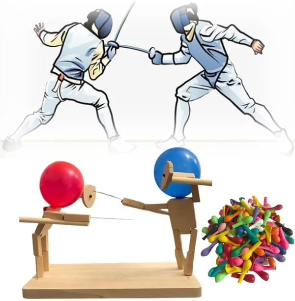 BattleMaster - Ballonköpfe Holzschwertkampf