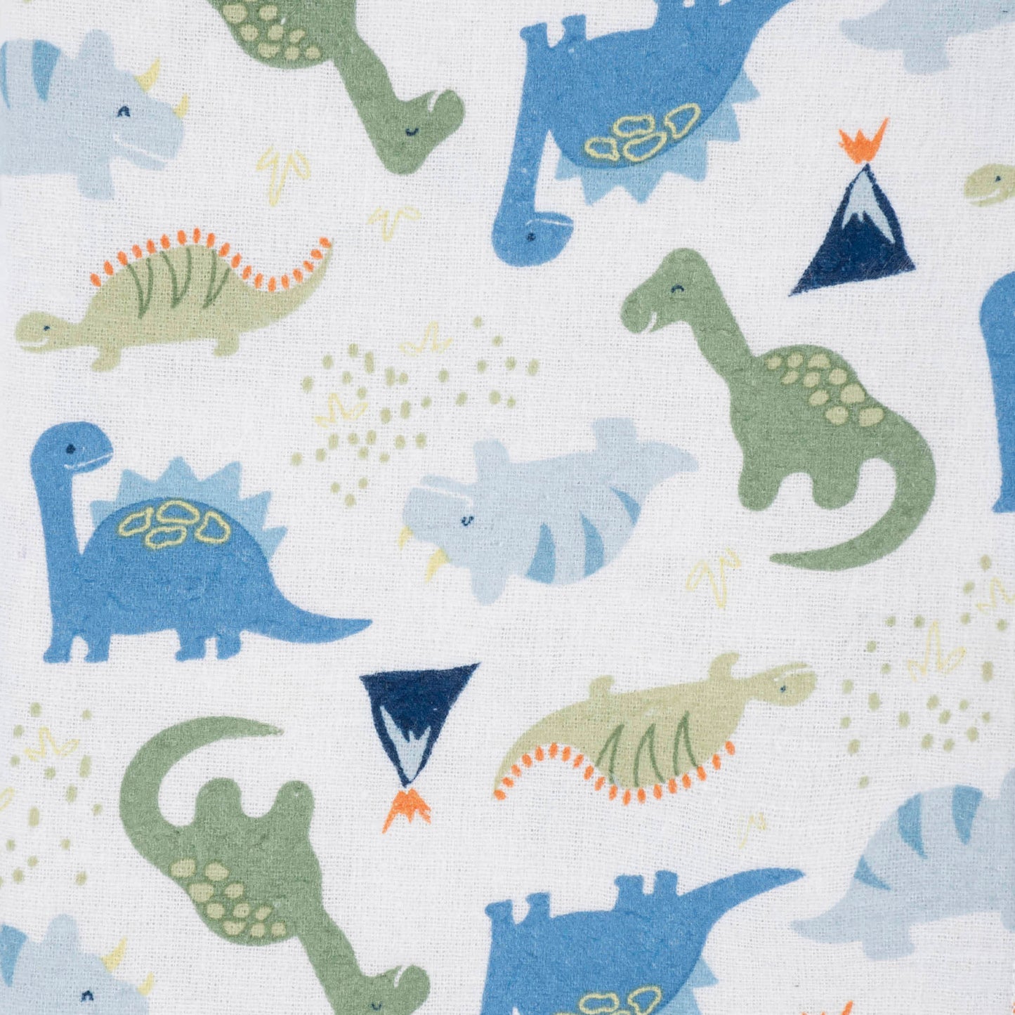 5-Pack Baby Boys Dinosaur Flannel Receiving Blankets