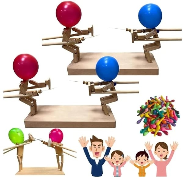 BattleMaster - Ballonköpfe Holzschwertkampf
