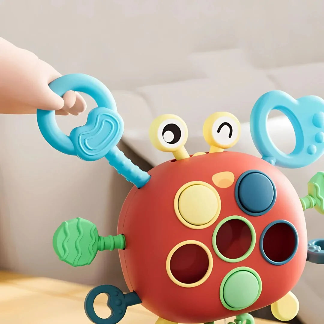 CrabBuddy – Fidget Krabben-Spielzeug für Babys ab 6 Monaten