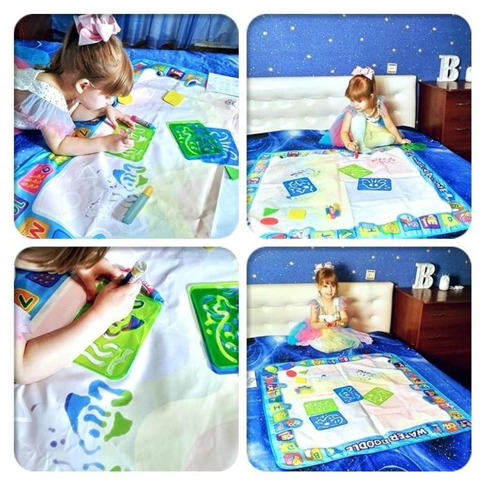 DoodlePlay - Magische Zeichenmatte mit Wasserstift