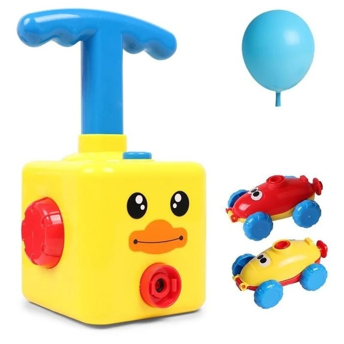 SpeedyPop -Luftwaffe Ballon-Rennwagen Spielzeug