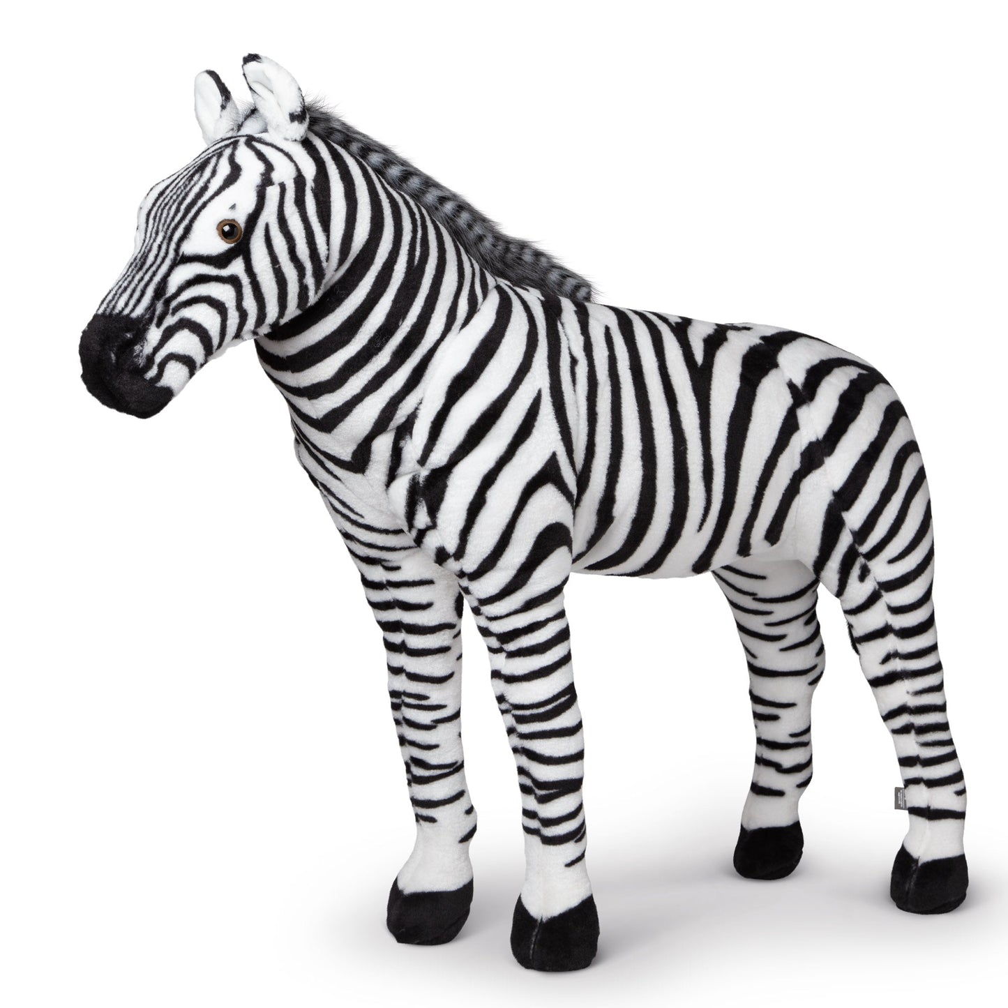 Levensechte zebra pluche knuffel