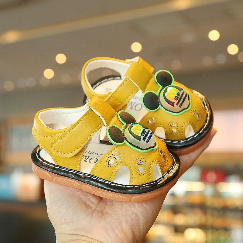 Mickey Mouse peuterschoenen met rubberen zool