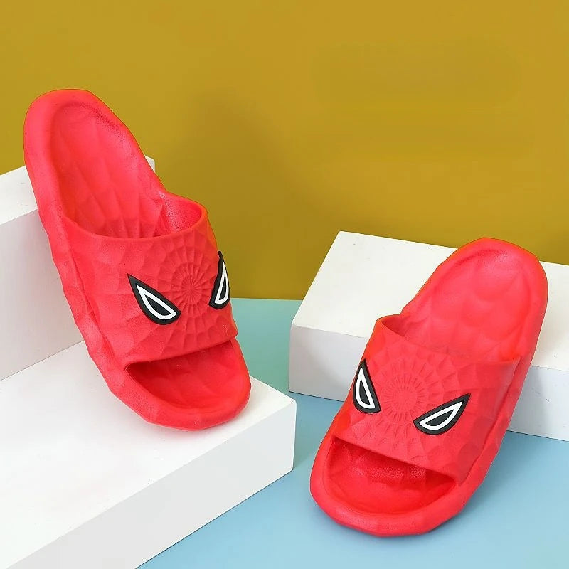 Spiderman Patterned Bathroom Slippers
