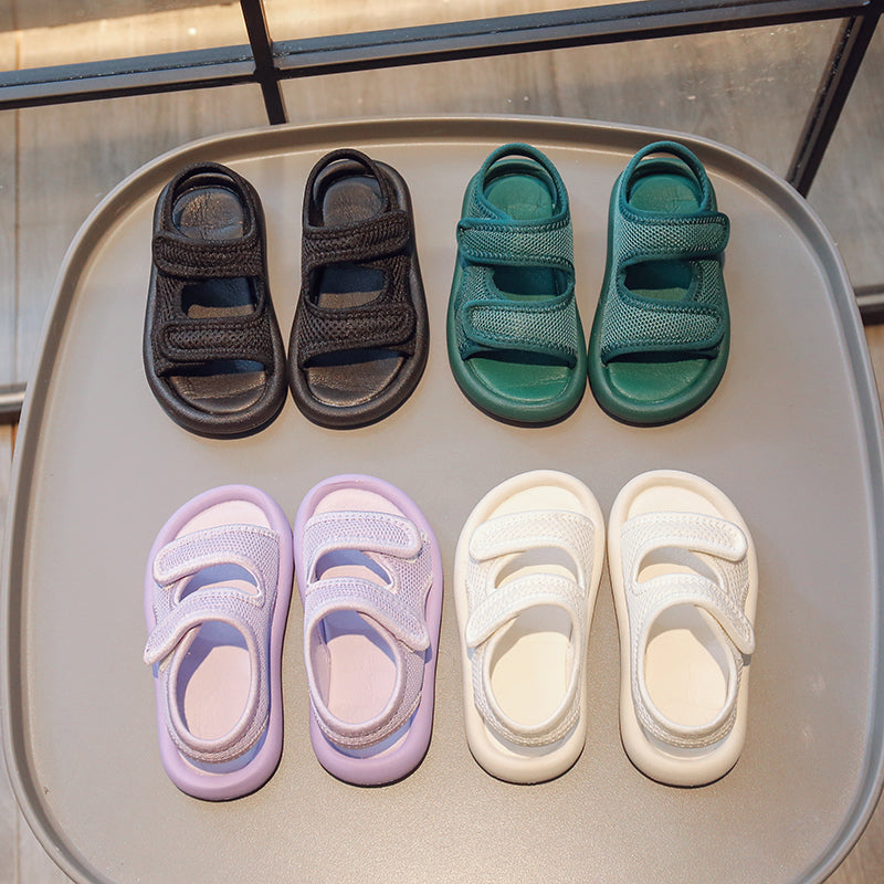 Sportieve kindersandalen met zachte zool