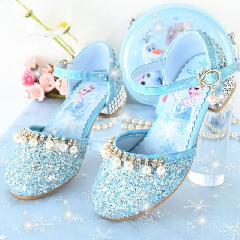 Enchanted Ice Princess Sparkling Party Heels