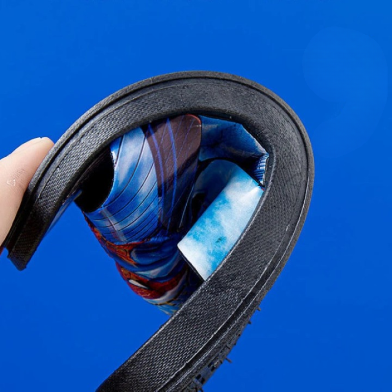 Letnie kapcie antypoślizgowe z miękką podeszwą Spiderman