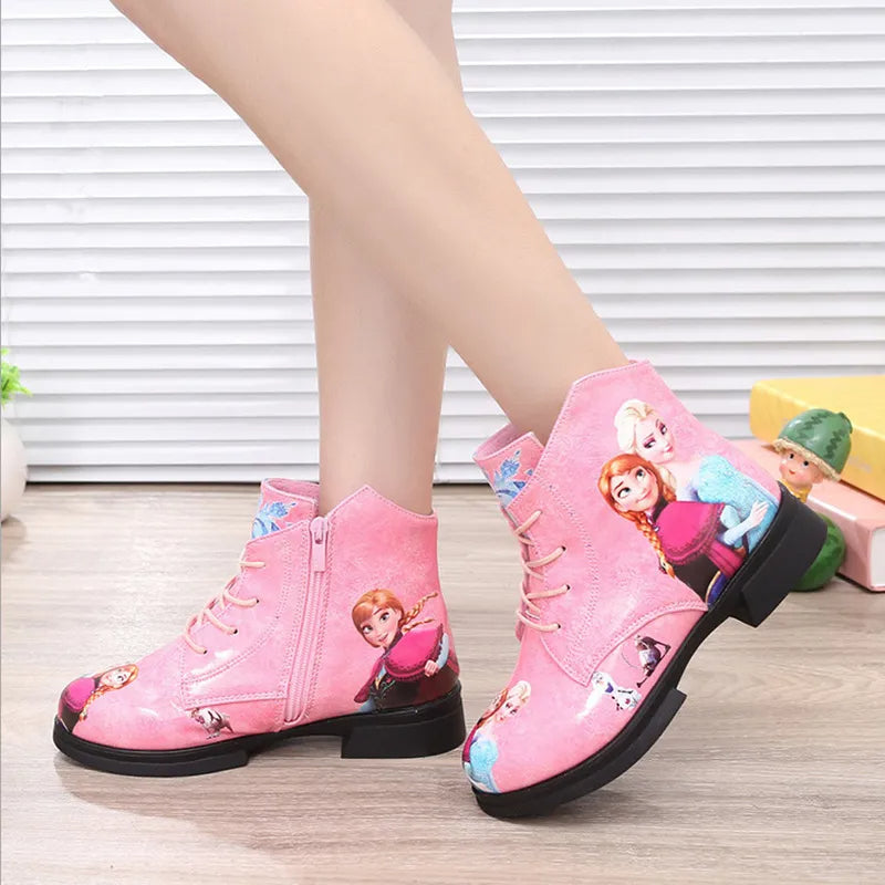 Frozen Adventure Lace Up Boots