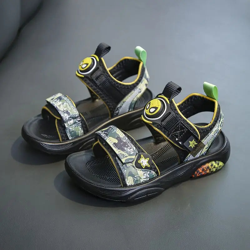 Spiderman Casual Open Peep Shoes