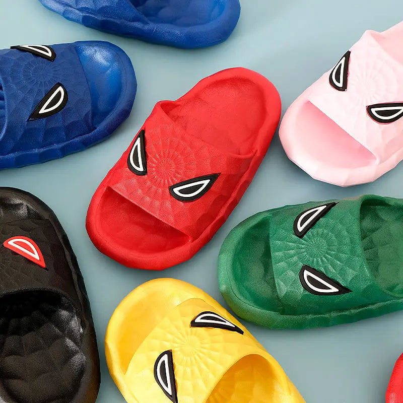 Spiderman Patterned Bathroom Slippers